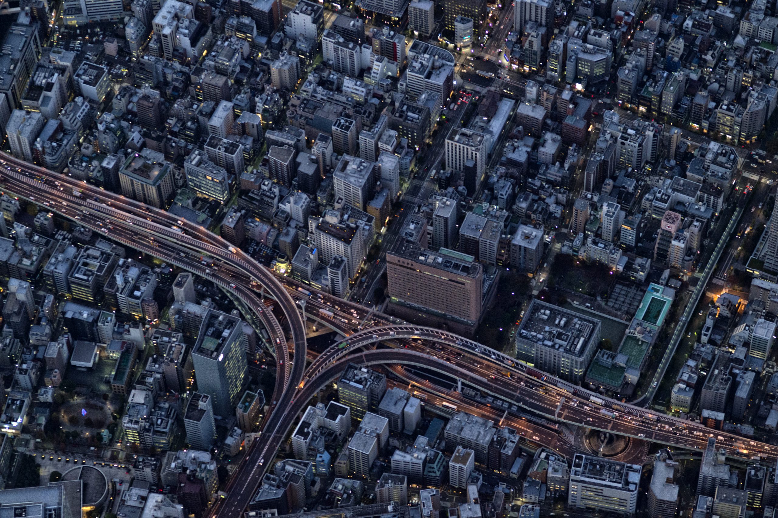Beautiful urban nightscape